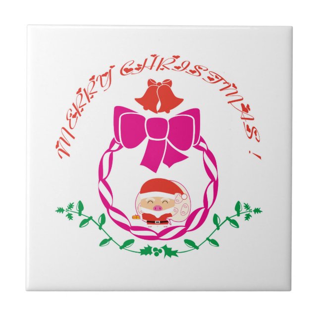 God jul kakelplatta (Framsidan)