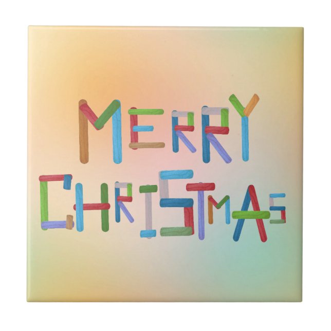 God jul kakelplatta (Framsidan)