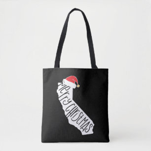 God jul Kalifornien Tygkasse