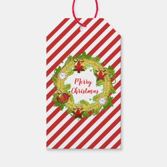 God jul Kand och Rand Presentetikett (Framsidan)