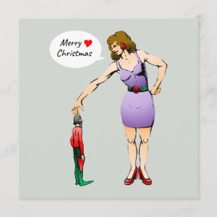 God Jul Kära Tomte Julkort