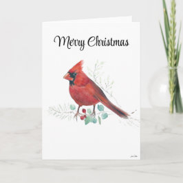 God jul kardinalkort för Helgdag Kort