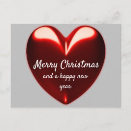 God jul Kärlek hjärta Vykort