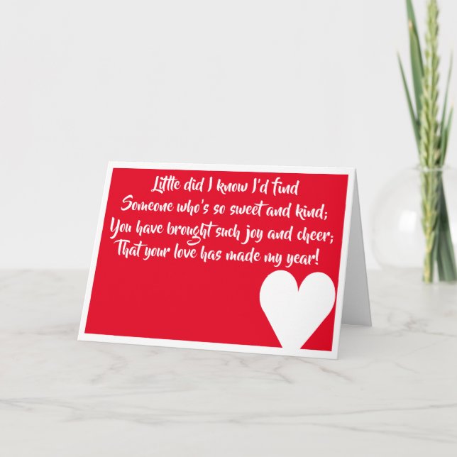 God jul Kärlek-kort Kort (Framsida)