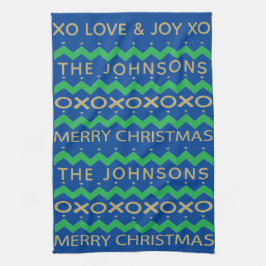 God jul Kärlek och Joy Kökshandduk