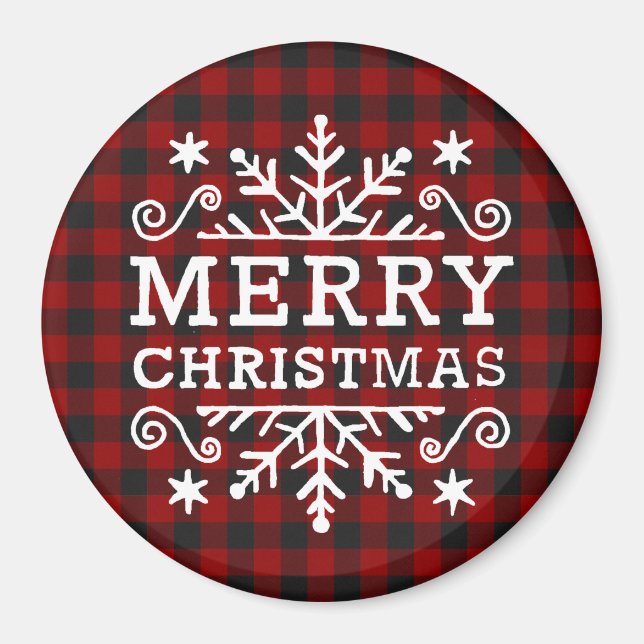 God jul karott magnet (Framsidan)