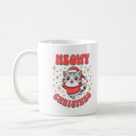 God jul katt Söt Jul Kattunge Kaffemugg