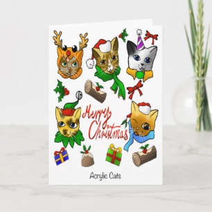 God Jul Katter Kort