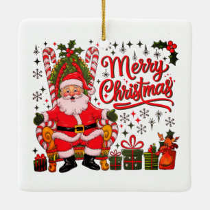 God jul keramisk prydnadsföremål julgransprydnad keramik