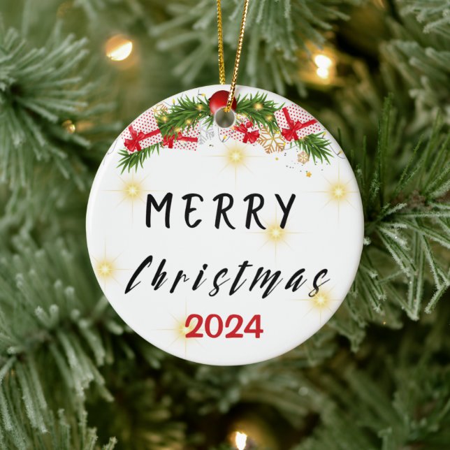 God jul keramisk prydnadsföremål julgransprydnad keramik (Träd)