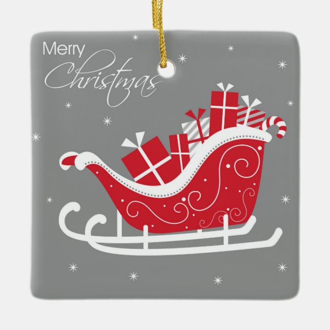 God jul keramisk prydnadsföremål julgransprydnad keramik (Framsida)