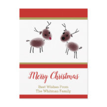 God jul Kids Art Reindeer Helgdag