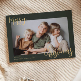God jul Kids Photo Julkort
