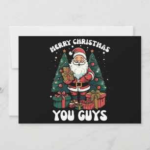 God Jul Killar Tomte Inbjudningar