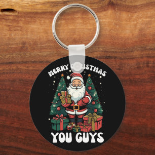 God Jul Killar Tomte Nyckelring