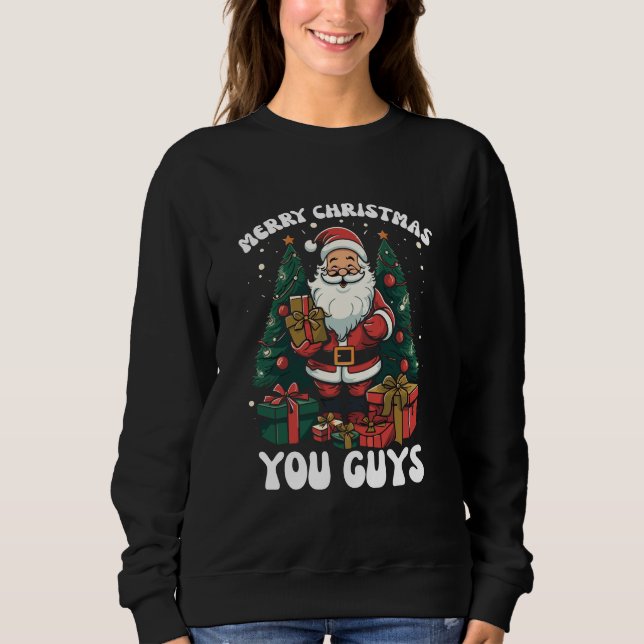 God Jul Killar Tomte T Shirt (Framsida)