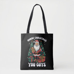 God Jul Killar Tomte Tygkasse