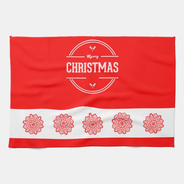 God jul Kitchen Towel Kökshandduk (Horisontell)