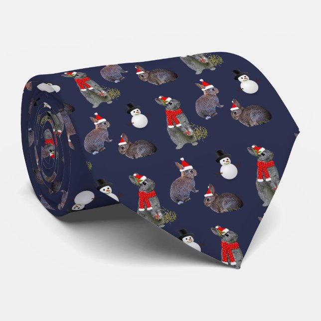 God Jul Kits Party Tie (flottan) Slips (Rullad)