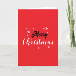 God jul klassiskt, unikt, minimalistiskt, vanligt kort