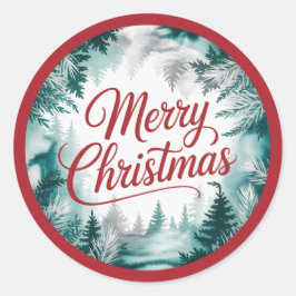 God Jul Klistermärke