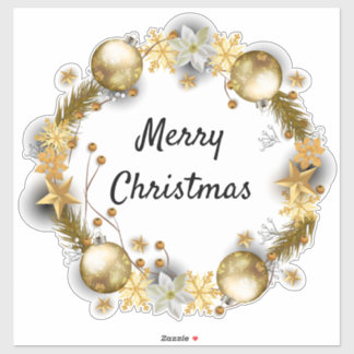 God jul klistermärken