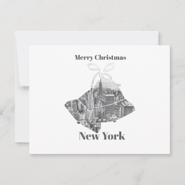 God Jul Klocka New York (Framsida)