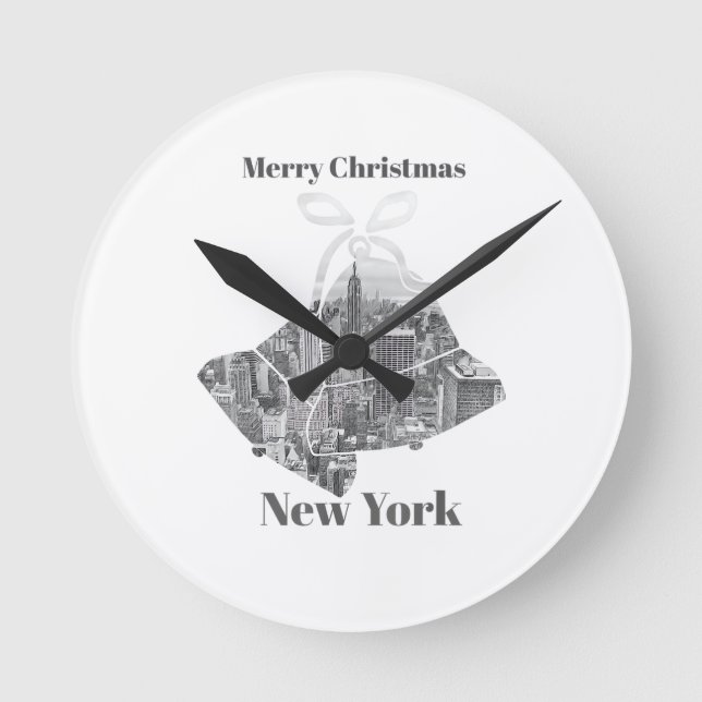 God Jul Klocka New York (Framsida)