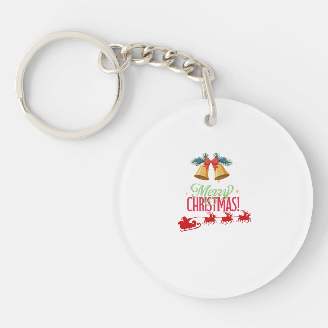God Jul – Klockor & Tomtens släde-design (Framsidan)
