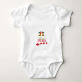 God Jul – Klockor & Tomtens släde-design T Shirt