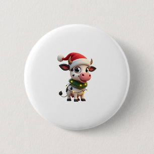 God Jul Ko Santa Julbelysning Ko Xma Knapp