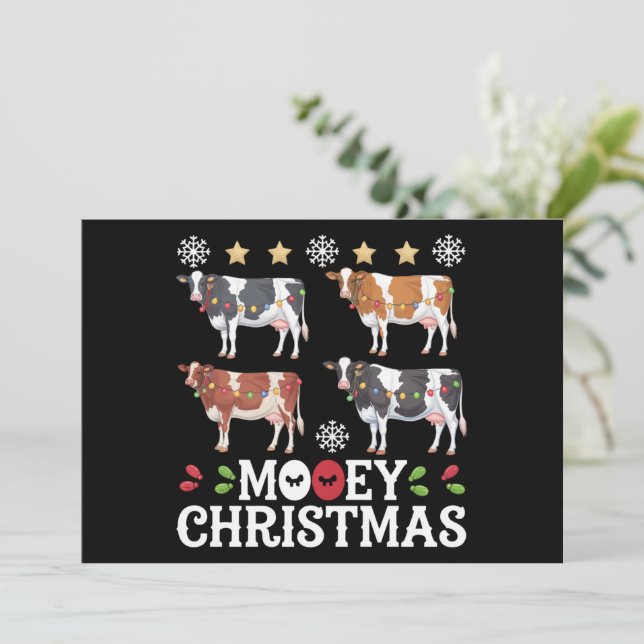 God Jul Koälskare Högtid Gård Lantbrukare Julkort (Stående Fram)