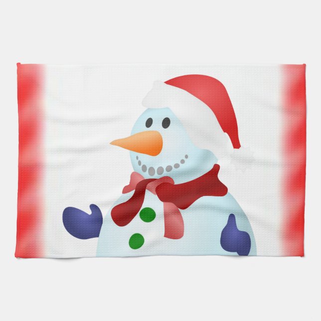 God jul, kök, handdukar (Horisontell)