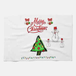 God jul, kök, handdukar