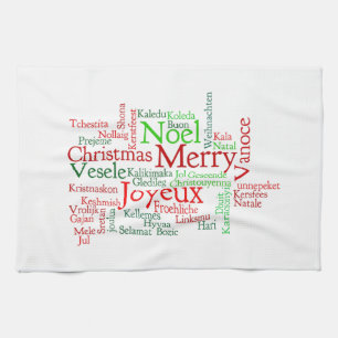 God jul kökshandduk