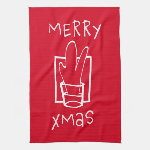 God Jul Kökshandduk