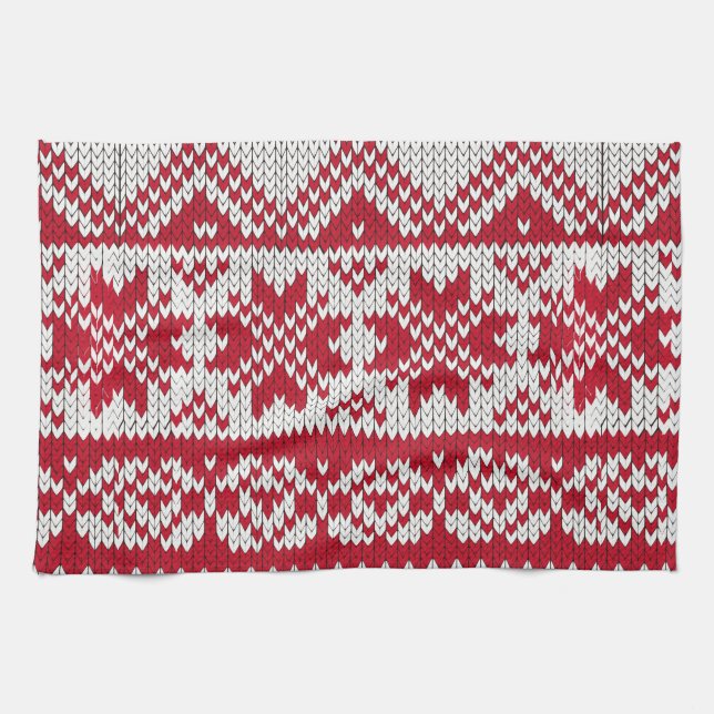 God jul kökshandduk (Horisontell)