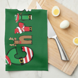 God jul kökshandduk