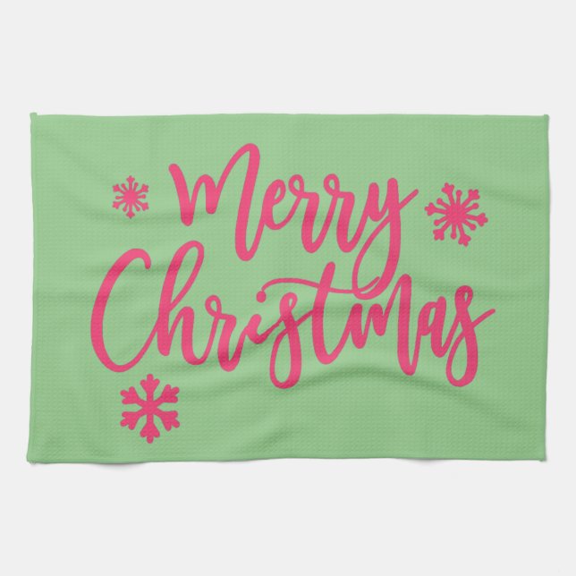 God jul kökshandduk (Horisontell)