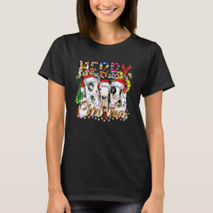 God Jul Kor Djurgård Blommig Jul T Shirt