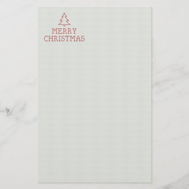 God jul kor sytskylt brevpapper (Framsida)