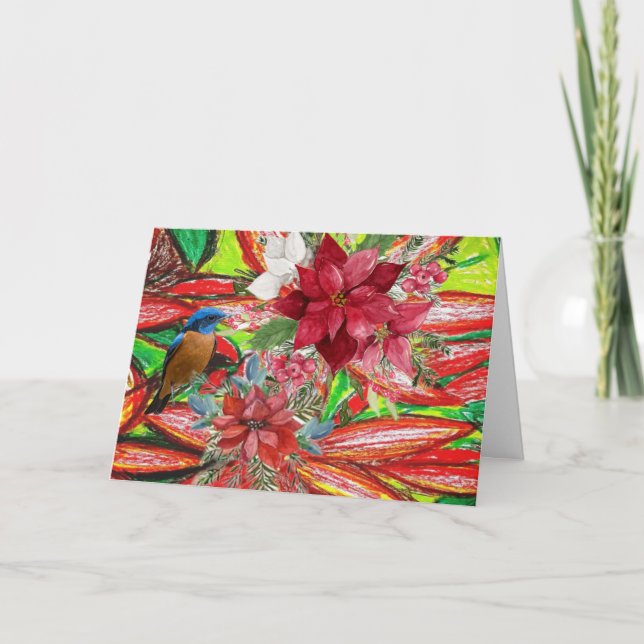 God jul! Kort (Framsida)