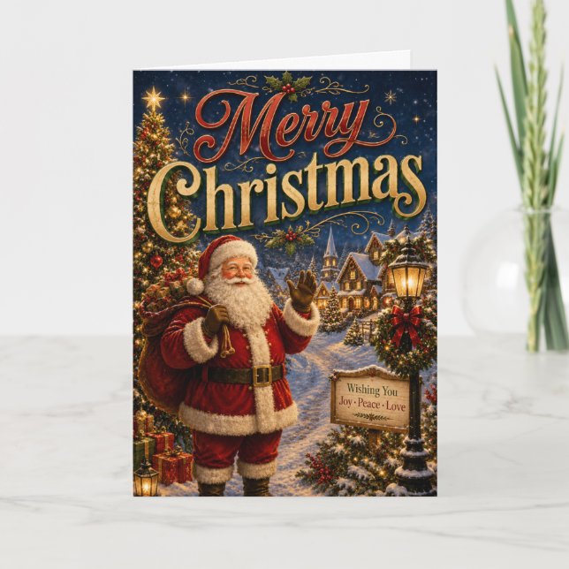God jul kort (Framsida)