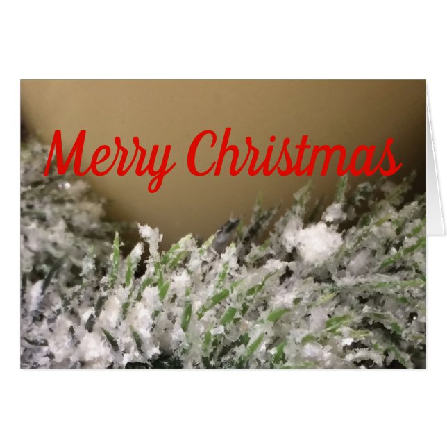 God jul, kort (Framsidan Horizontal)