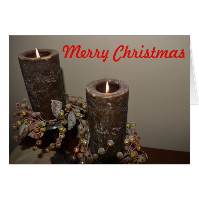 God jul, kort (Framsidan Horizontal)