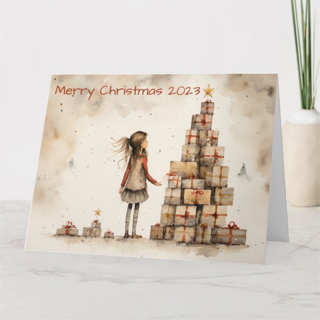 God jul kort (Framsida)