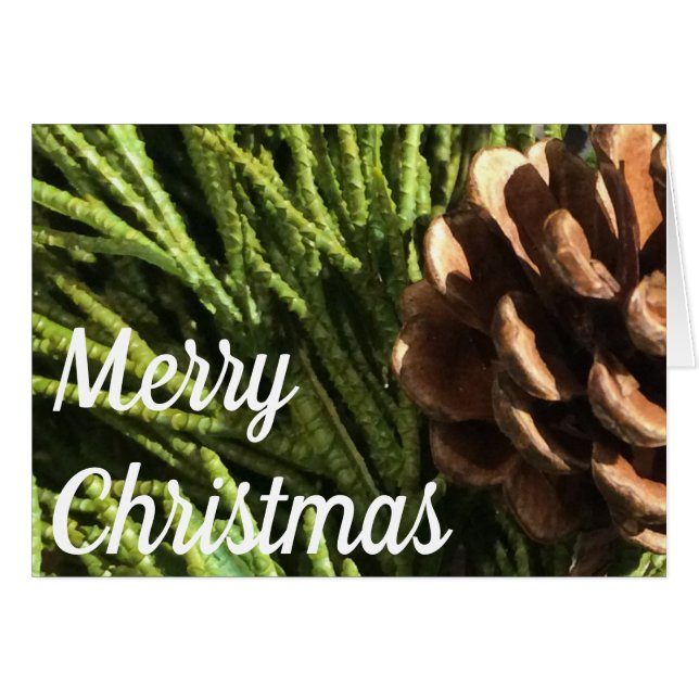 God jul, kort (Framsidan Horizontal)