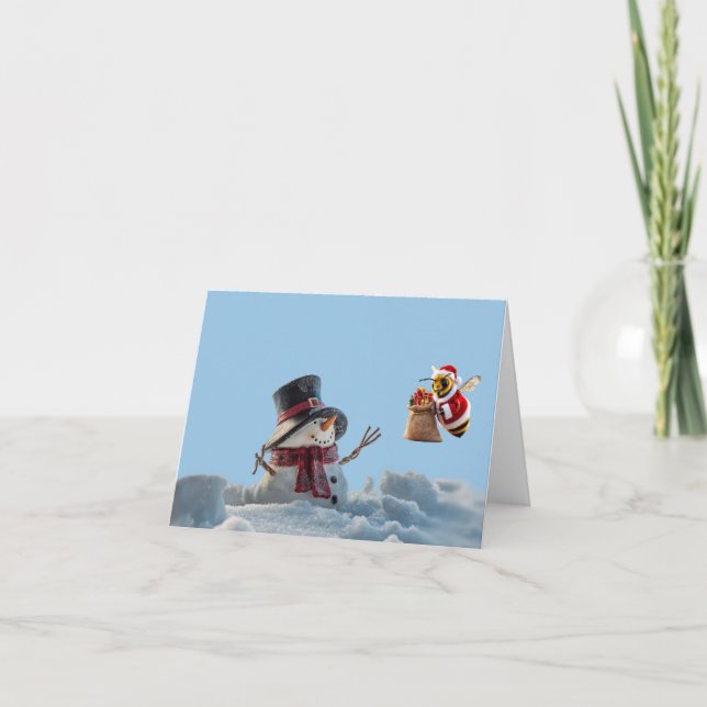 God jul. kort (Framsida)