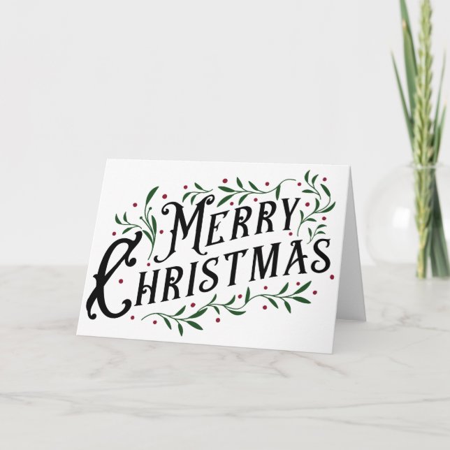 God jul kort (Framsida)