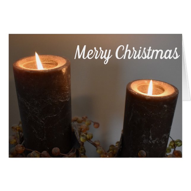 God jul, kort (Framsidan Horizontal)